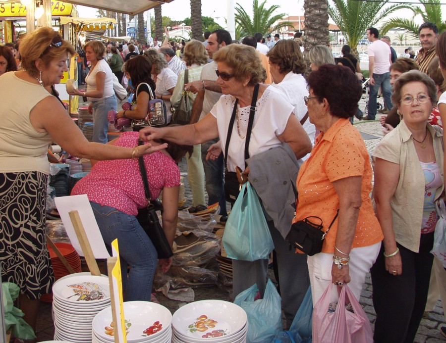A Feira da Praia decorre até 15 de outubro em Vila Real de Santo António